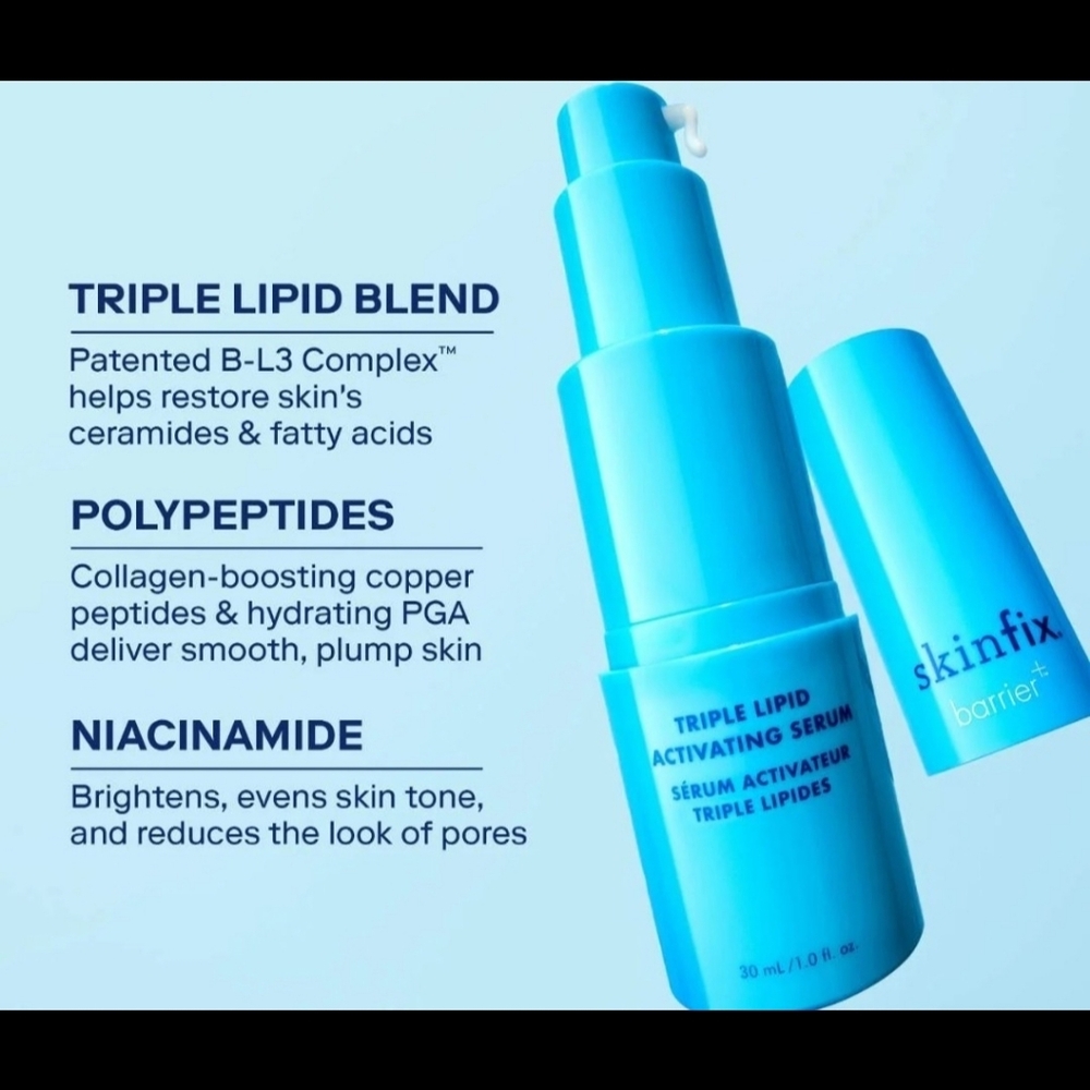 Skinfix SEALED! NIB! Barrier+ Collagen Activating Serum. 1floz/30ml. R2S!! - Picture 6 of 13